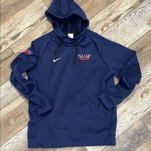 Nike Blue Hoodie with NAACP Logo